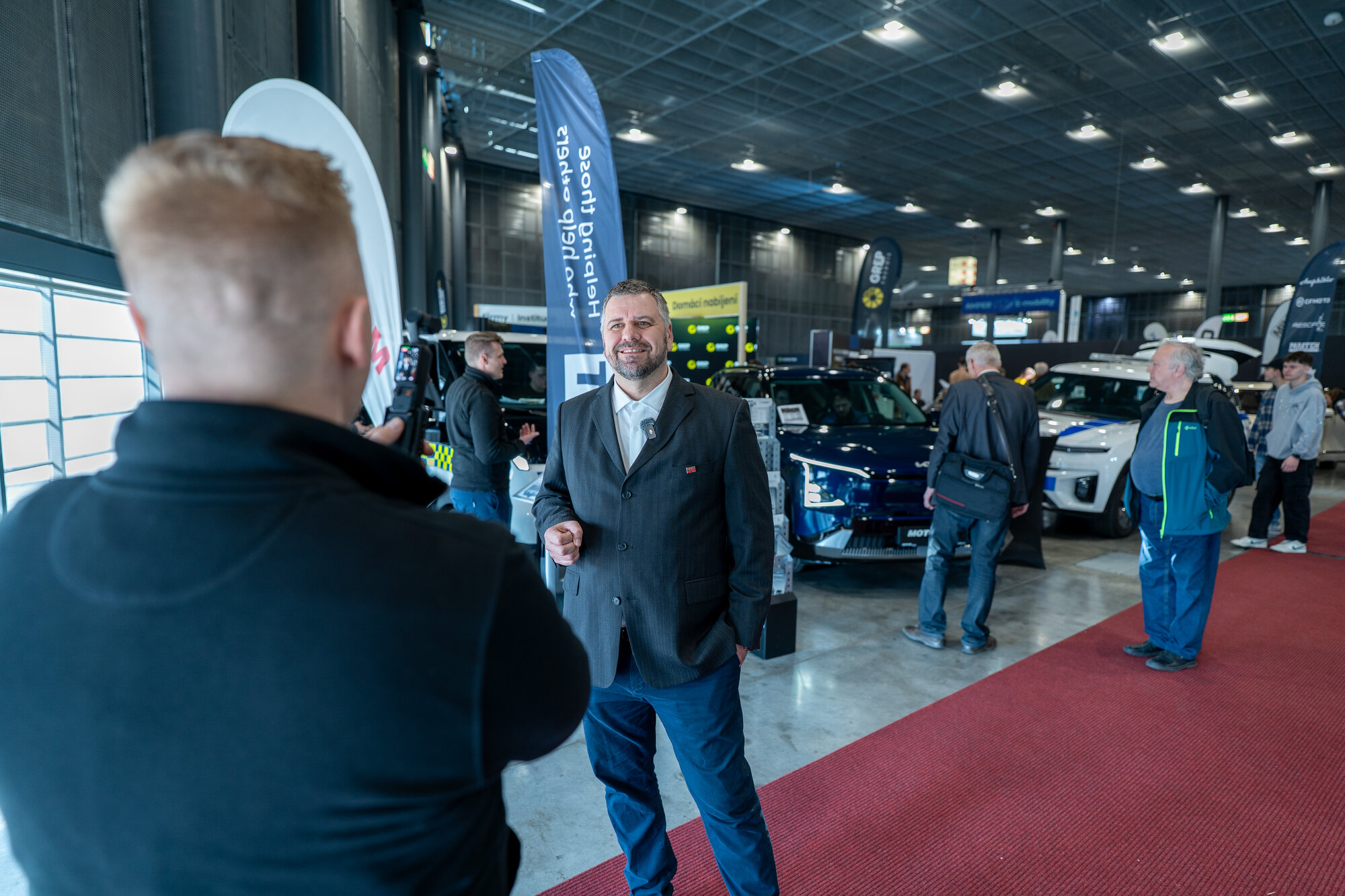 Radim Zábranský na veletrhu — s úsměvem vstříc dalším 20 letům