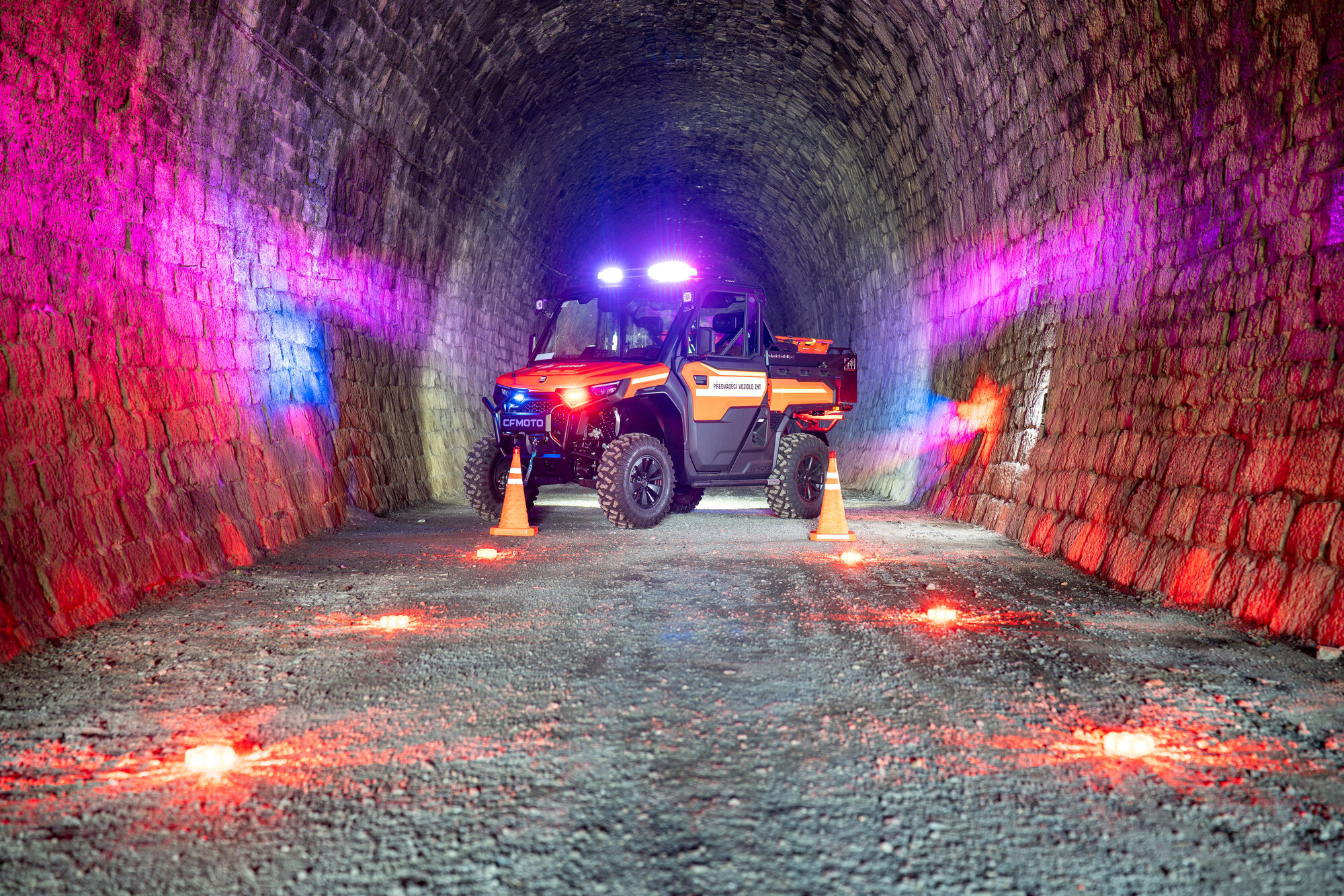 Terénní zásahové vozidlo ZHT v akci