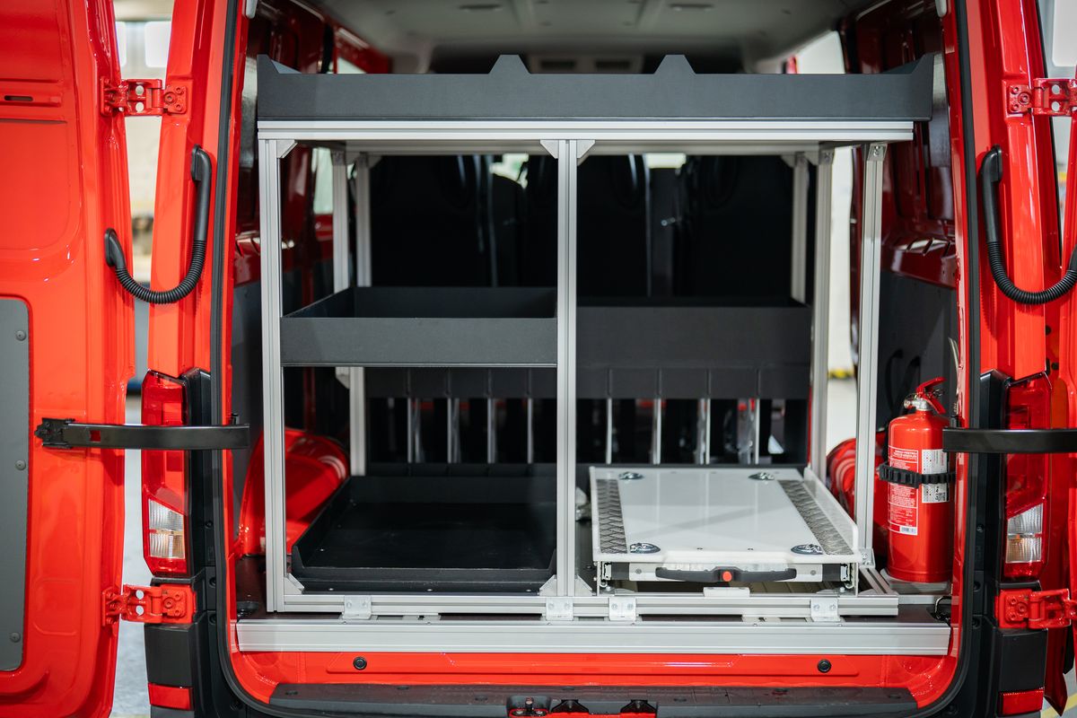 DVS Light — modul v interiéru