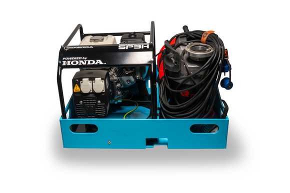 Elektrocentrála + ponorné čerpadlo