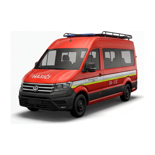 VW Crafter v hasičské úpravě DA-L1Z